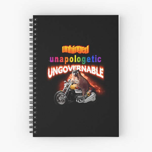 Item preview, Unhinged Unapologetic Ungovernable Raccoon designed and sold by DeniseAdriana.