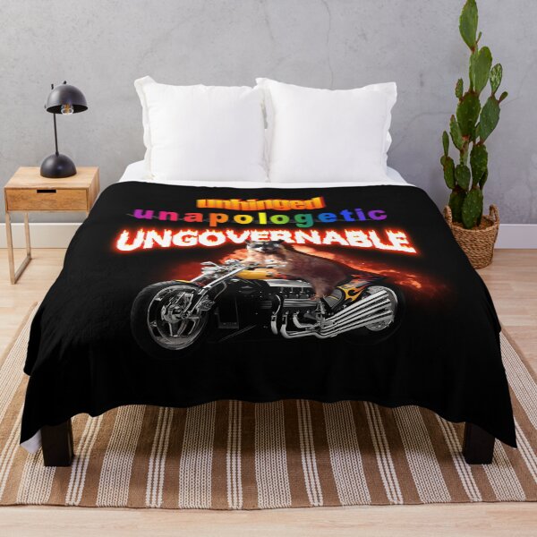 Item preview, Unhinged Unapologetic Ungovernable Raccoon designed and sold by DeniseAdriana.