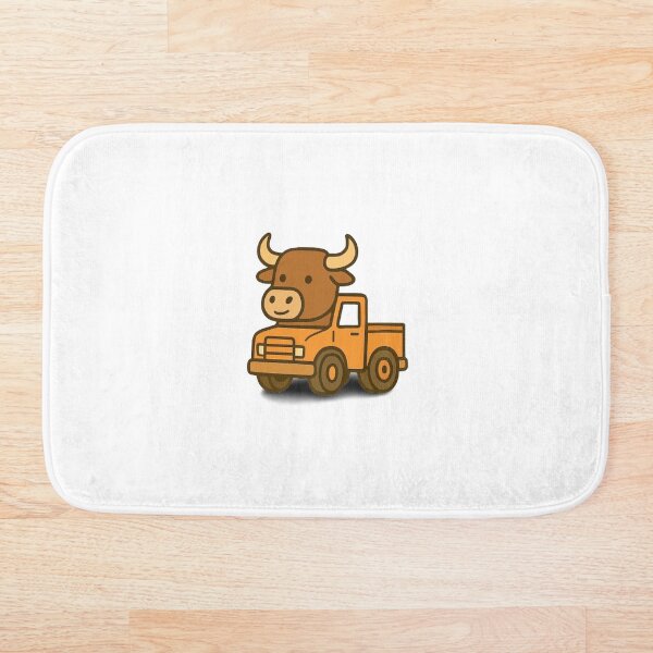 Item preview, Bull Truck – Pegatina, taza y camiseta de Mighty Fantasy Creature designed and sold by Lin's Art Lab.