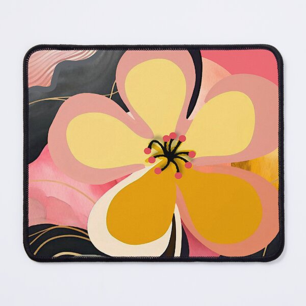 Item preview, Retro Pink Flower Abstract designed and sold by ViaARTfactory.