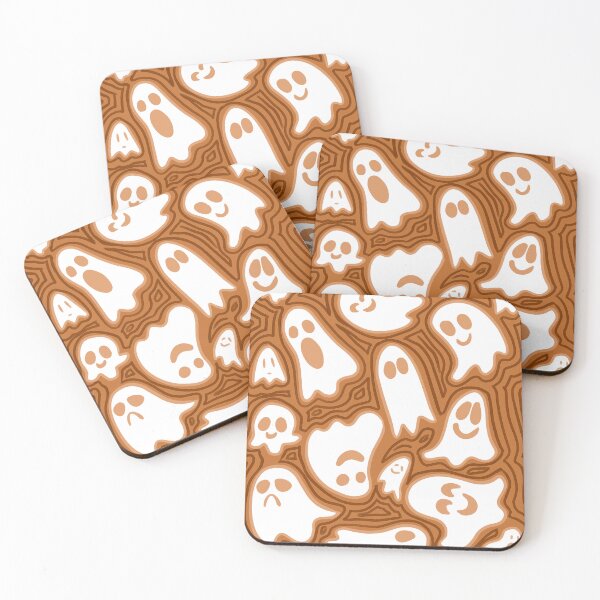 Item preview, Orange Blanket Ghosts designed and sold by ChronicCrafting.
