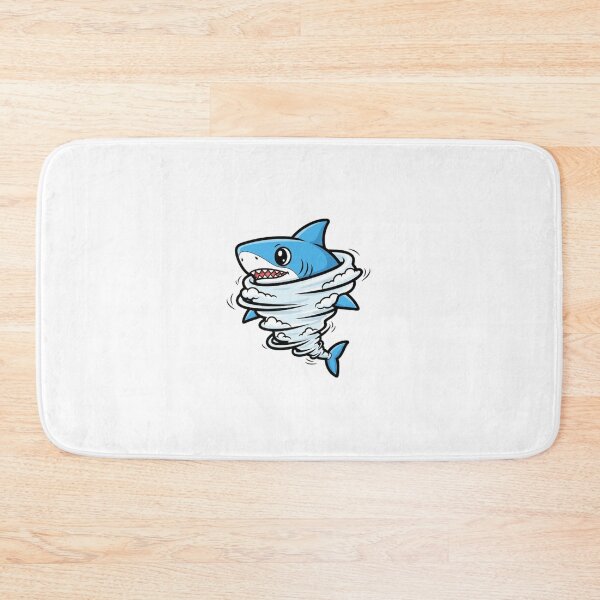 Item preview, Typhoon Shark – Twirling Fantasy Creature Sticker, Mug, Tee designed and sold by Lin's Art Lab.