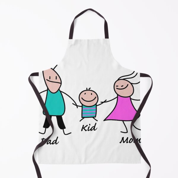 Item preview, Happy family stick figures designed and sold by jaquelinemaelt.