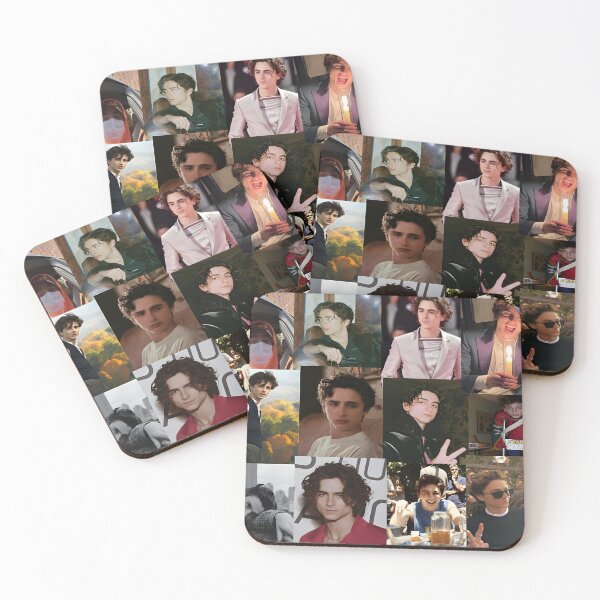Item preview, Timothée Chalamet Collage – Candid & Editorial Portrait Series designed and sold by Underhillboon.
