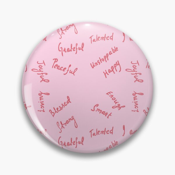 Item preview, Positive Affirmations - Red and Pink designed and sold by Shalini Bisht.