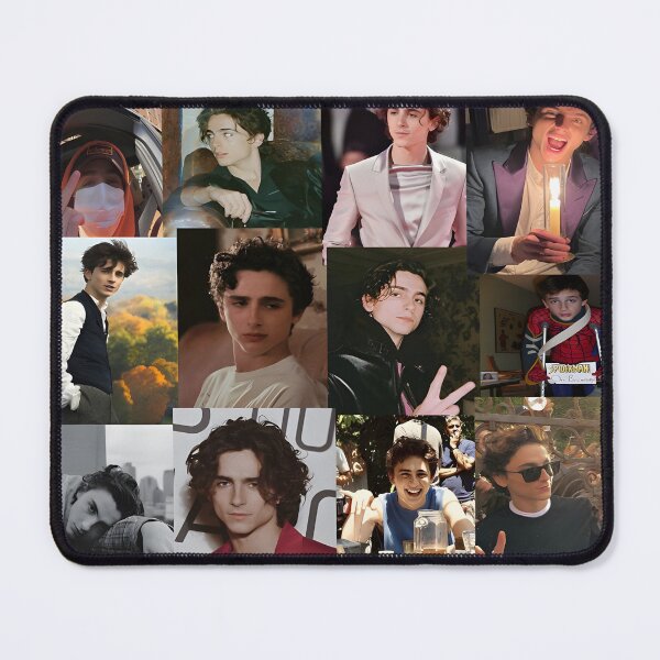 Item preview, Timothée Chalamet Collage – Candid & Editorial Portrait Series designed and sold by Underhillboon.