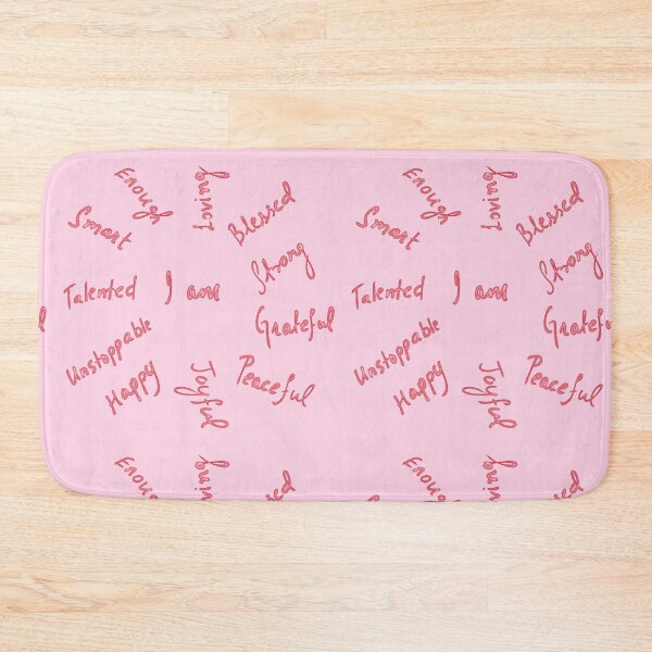 Item preview, Positive Affirmations - Red and Pink designed and sold by Shalini Bisht.