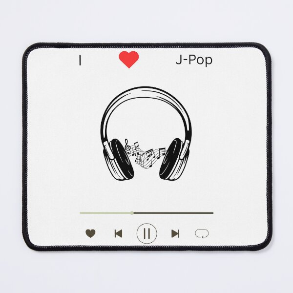 Item preview, I love J-Pop - Funny Anime Quote designed and sold by Kouichi1990.
