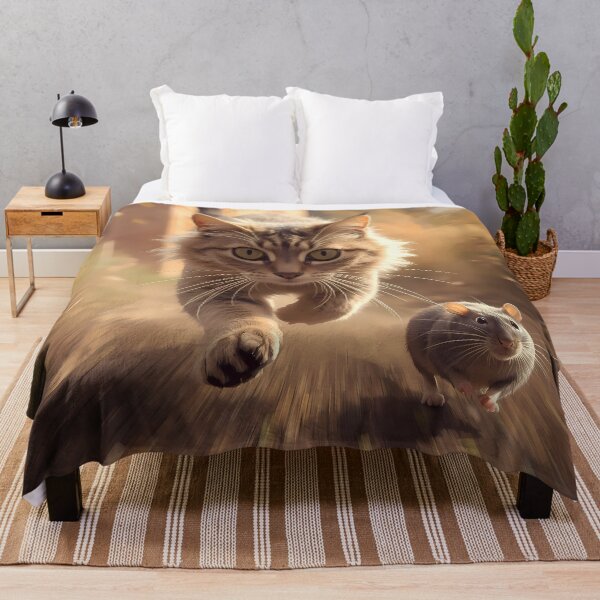 Item preview, Cat Chasing Rat designed and sold by RvinJo8.