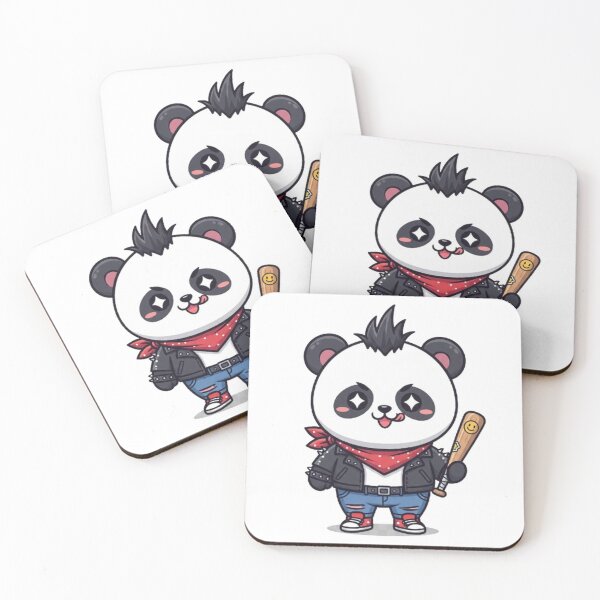 Item preview, Rogue Panda – Cheeky Fantasy Creature Sticker, Mug, Tee designed and sold by Lin's Art Lab.