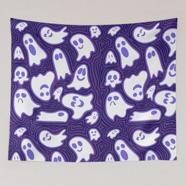 Item preview, Purple Blanket Ghosts designed and sold by ChronicCrafting.