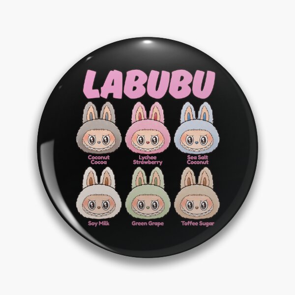 Item preview, Labubu Bunny Characters Pastel Flavors Cute Collection designed and sold by Slimeee199.