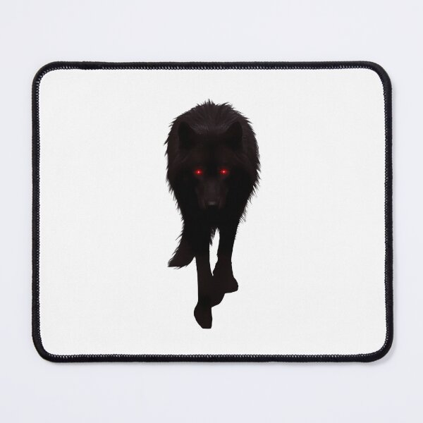 Item preview, Shadow Wolf with Red Eyes designed and sold by RvinJo8.