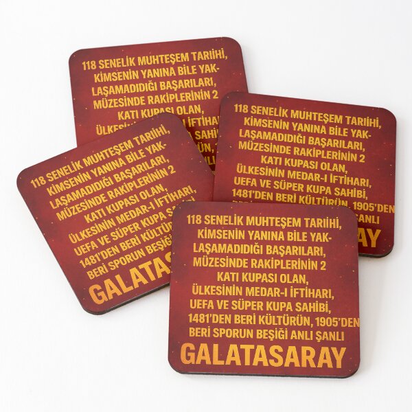 Item preview, Glorious Galatasaray Heritage Quote Design designed and sold by CimbomEcho.