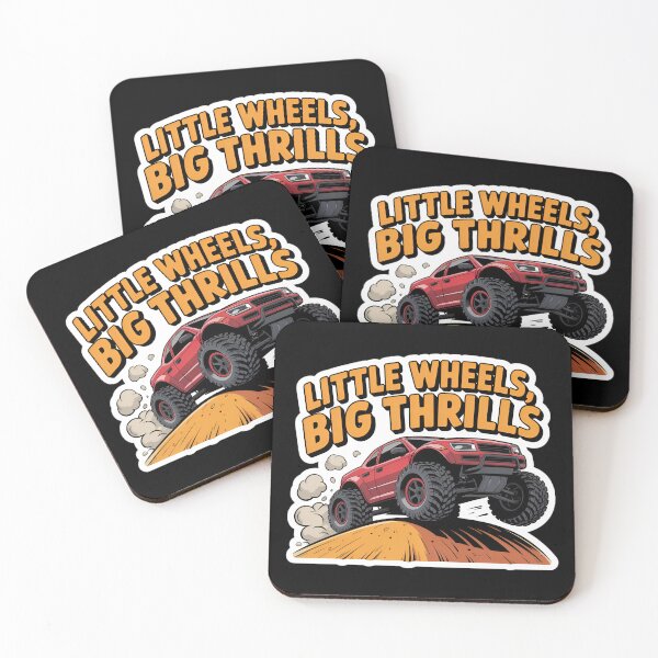 Item preview, RC Car Off-Roading Little Wheels Big Thrills designed and sold by Blok45.