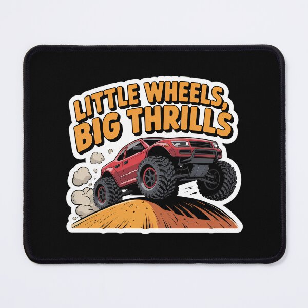 Item preview, RC Car Off-Roading Little Wheels Big Thrills designed and sold by Blok45.