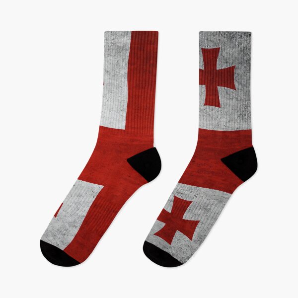Item preview, Georgian Cross Flag designed and sold by Kaleidoscope Print.
