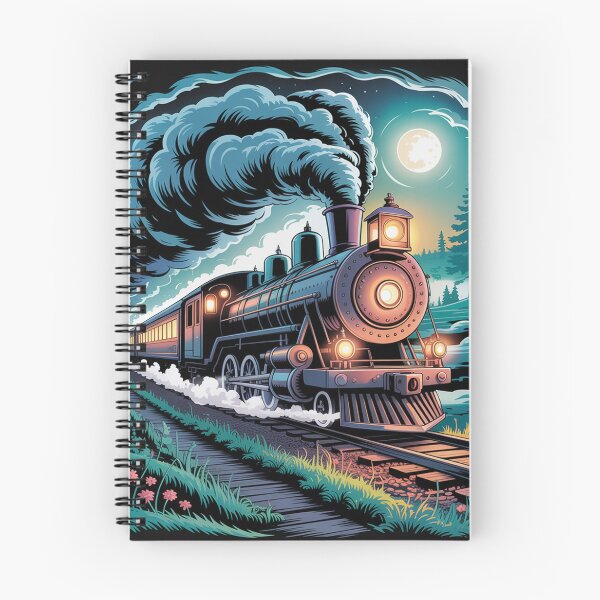 Item preview, Mystical train emerging from swirling mist. designed and sold by Lilashakti ⭐️ ⭐️ ⭐️ ⭐️ ⭐️.