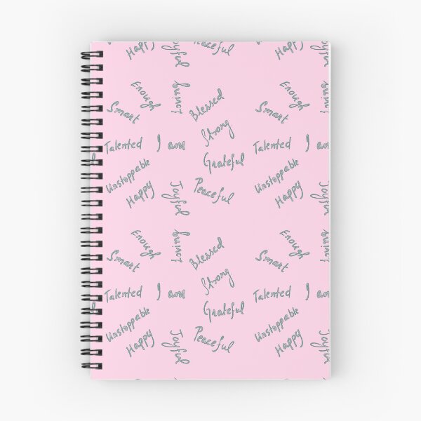 Item preview, Positive Affirmations -  Pink and Teal Blue designed and sold by Shalini Bisht.