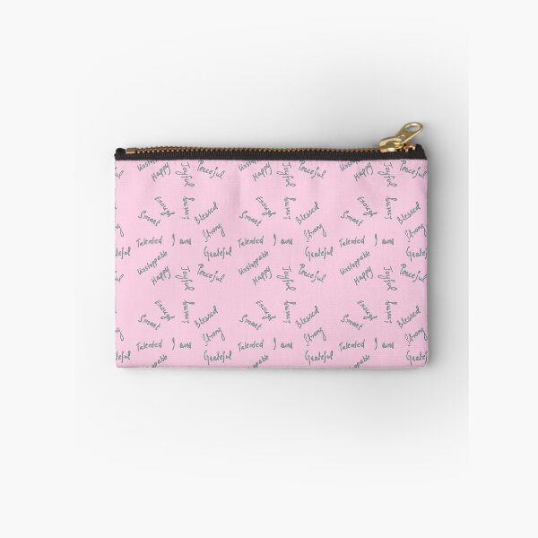 Item preview, Positive Affirmations -  Pink and Teal Blue designed and sold by Shalini Bisht.