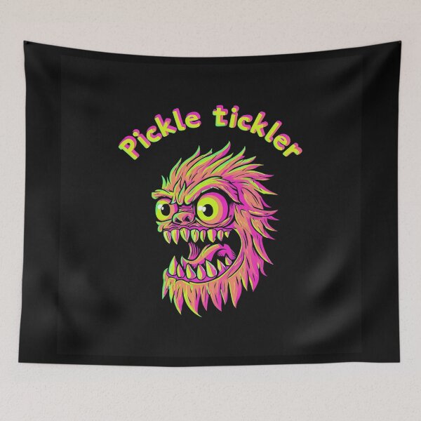 Item preview, Pickle Tickler monster design designed and sold by Vintage Designs +.