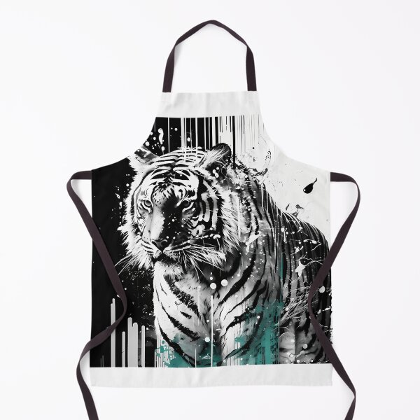Item preview, Tigre  Cat  Black White designed and sold by LisandroBlick1.