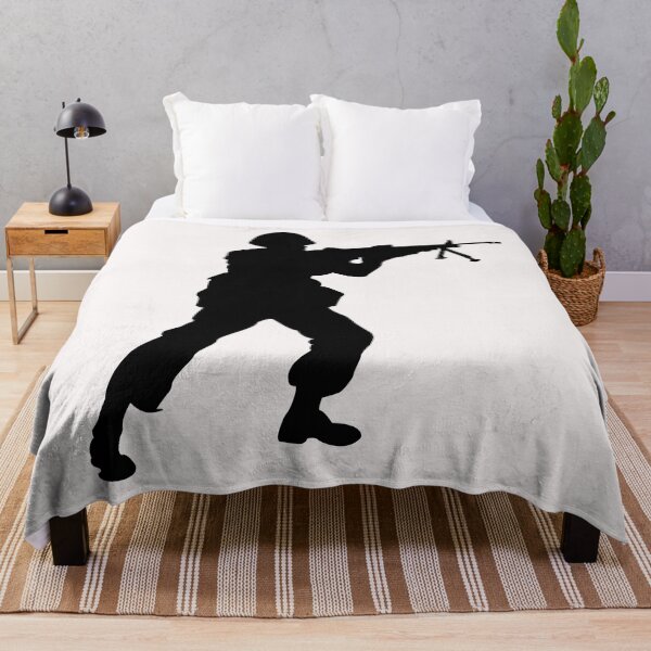 Item preview, Ejército - Soldado - Ametralladora de asalto - Silhouette X 300 designed and sold by Military Insignia Products.