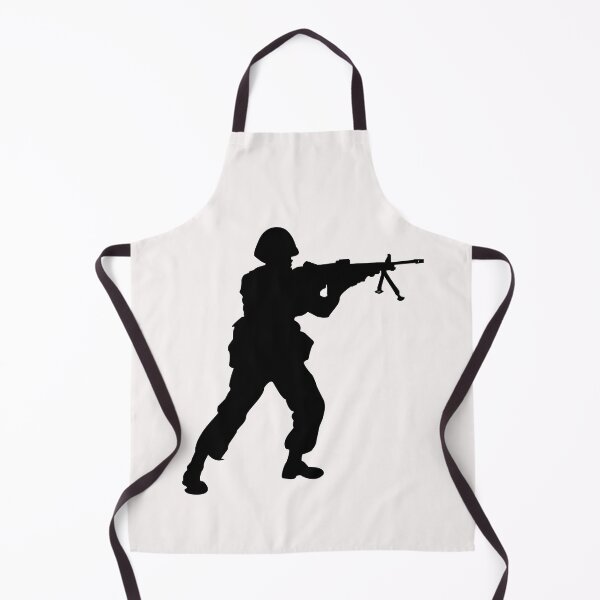 Artikelvorschau, Armee - Soldat - MG-Sturm - Silhouette X 300 entworfen und verkauft von Military Insignia Products.