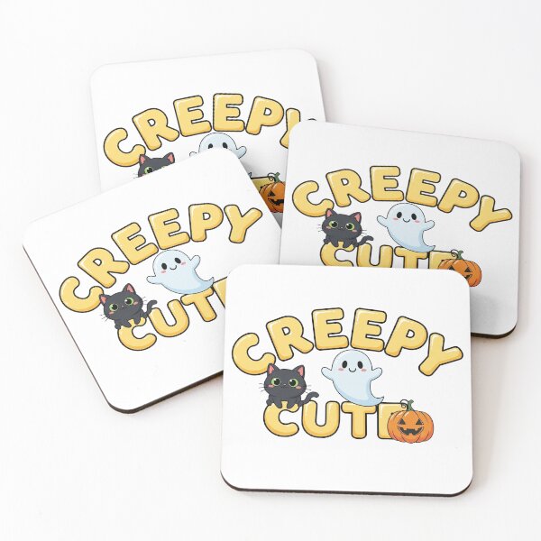 Item preview, Creepy Cute - Halloween Ghost Cat Pumpkin, designed and sold by Happyfreedom.