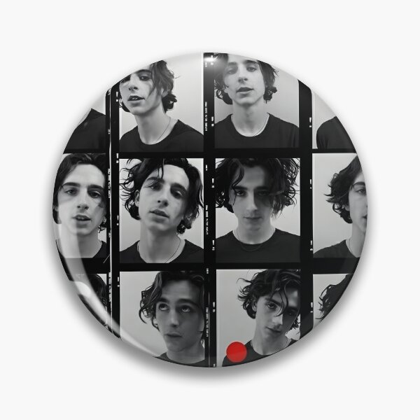 Item preview, Timothée Chalamet Film Strip Collage – Black & White Editorial Style designed and sold by Underhillboon.