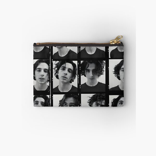 Item preview, Timothée Chalamet Film Strip Collage – Black & White Editorial Style designed and sold by Underhillboon.