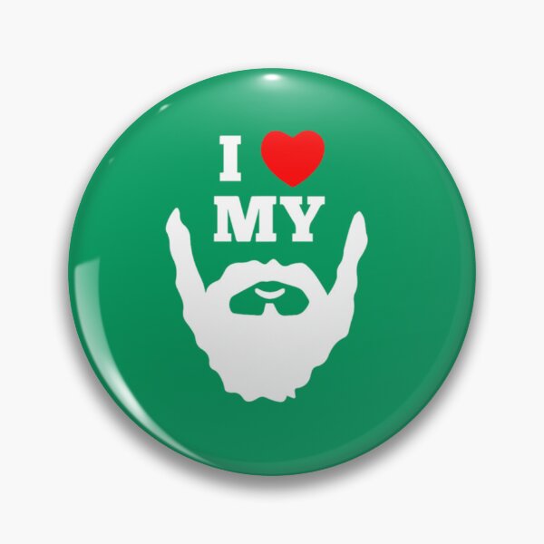 Item preview, i heart my beard      designed and sold by monteith3.