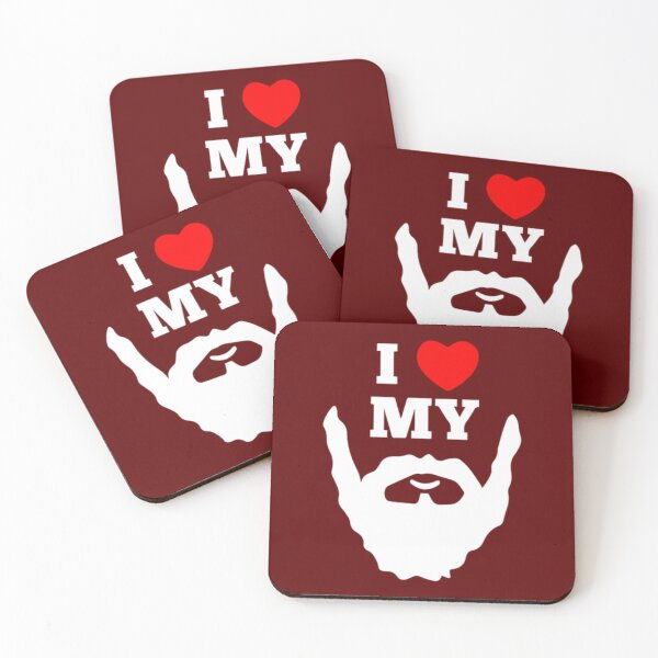 Item preview, i heart my beard      designed and sold by monteith3.