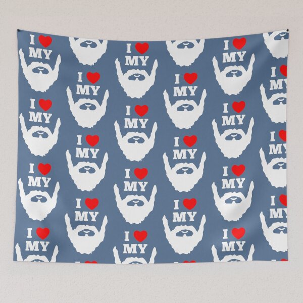 Item preview, i heart my beard      designed and sold by monteith3.