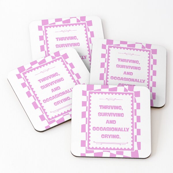 Item preview, Thriving Surviving and Occasionally Crying designed and sold by Dondonmart.