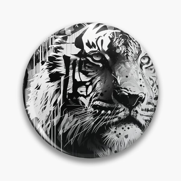 Item preview, Tiger Abstract Cat  designed and sold by LisandroBlick1.