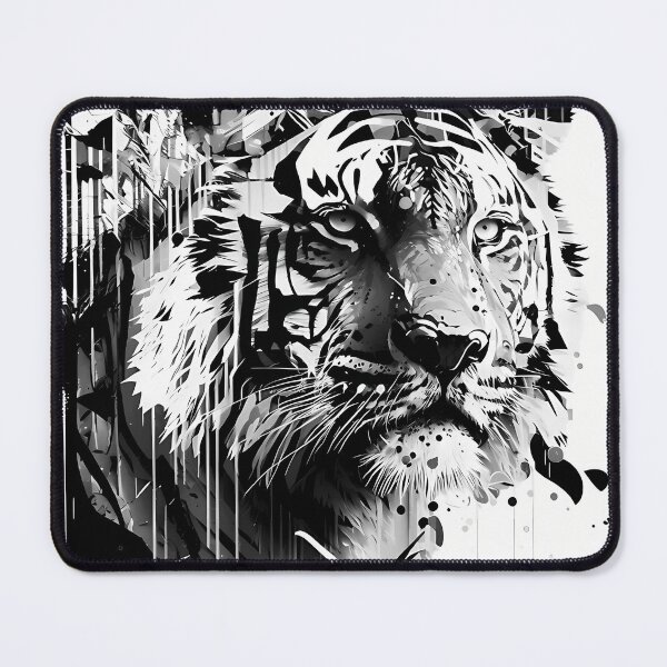 Item preview, Tiger Abstract Cat  designed and sold by LisandroBlick1.