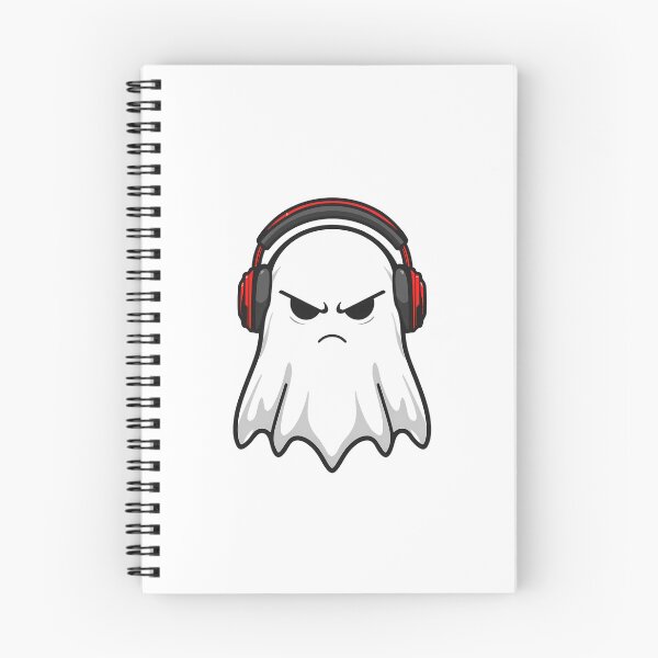 Item preview, Angry Gamer Ghost designed and sold by PING 999 STUDIO.