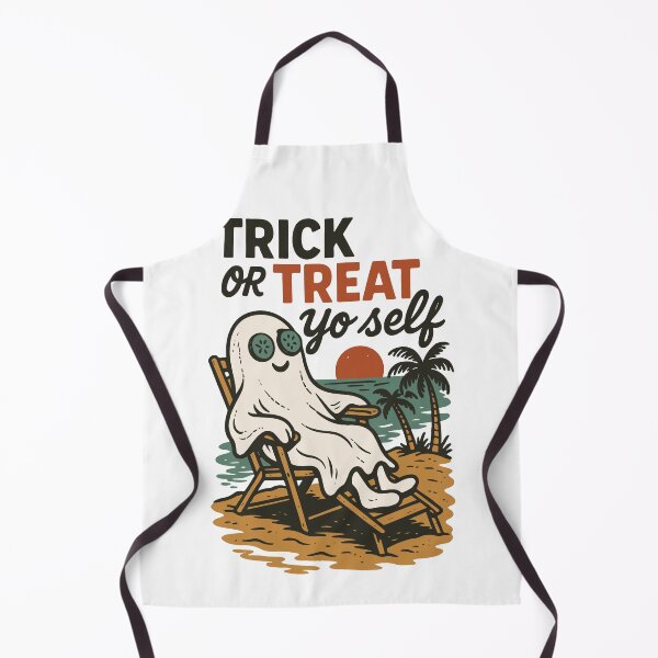Item preview, Trick Or Treat Yo Self Halloween Funny Saying designed and sold by LuminOrb.