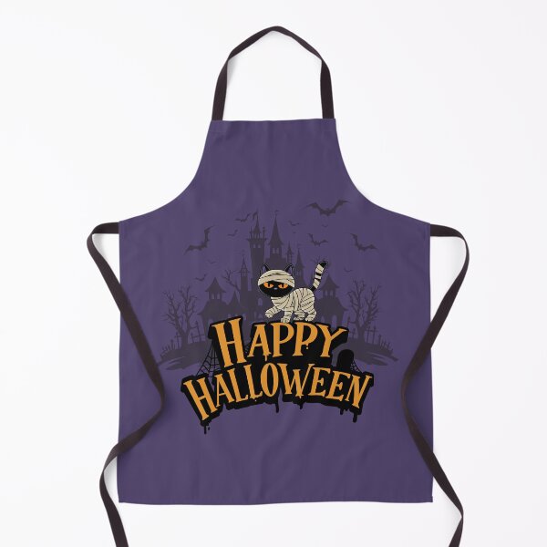 Artikelvorschau, Halloween-Katzenmumie - Fröhliches Halloween entworfen und verkauft von CypisDesign.