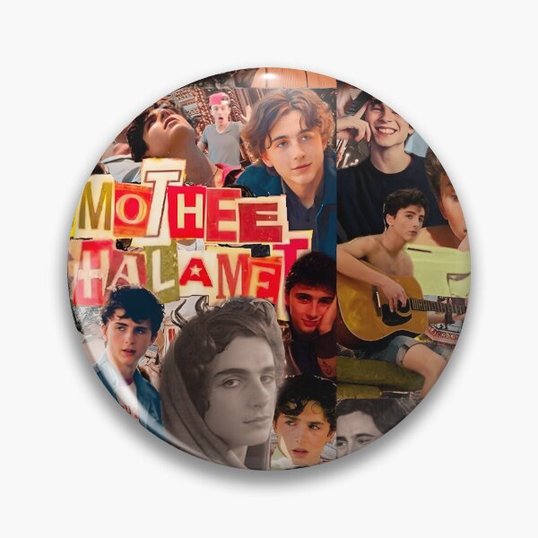 Item preview, Timothée Chalamet Collage – Vintage Cutout Aesthetic Design designed and sold by Underhillboon.