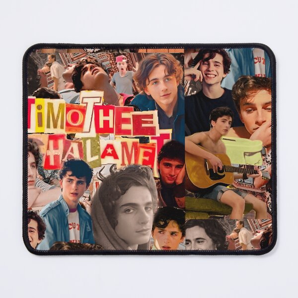 Item preview, Timothée Chalamet Collage – Vintage Cutout Aesthetic Design designed and sold by Underhillboon.