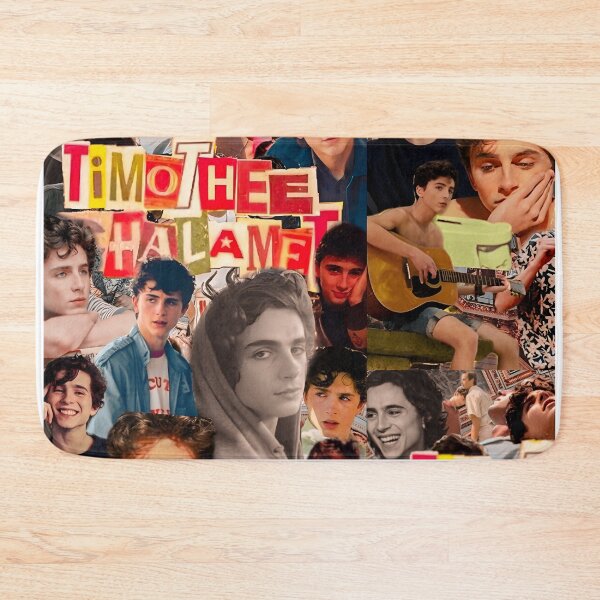 Item preview, Timothée Chalamet Collage – Vintage Cutout Aesthetic Design designed and sold by Underhillboon.