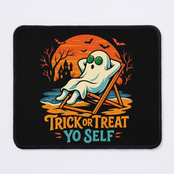 Item preview, Trick Or Treat Yo Self Funny Halloween Saying designed and sold by LuminOrb.