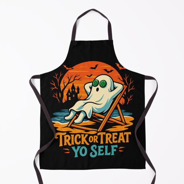 Item preview, Trick Or Treat Yo Self Funny Halloween Saying designed and sold by LuminOrb.