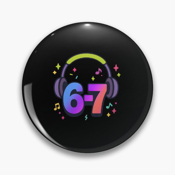 Item preview, 6-7 Viral Tiktok Meme Headphones Design designed and sold by AlishaFrances.