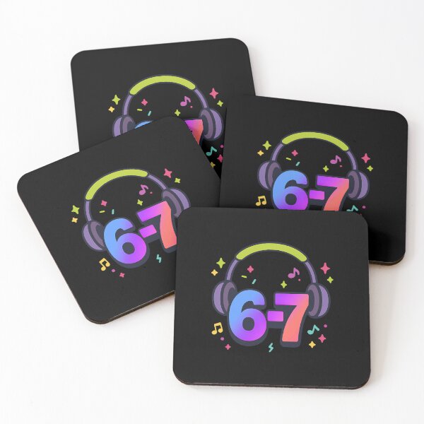 Item preview, 6-7 Viral Tiktok Meme Headphones Design designed and sold by AlishaFrances.