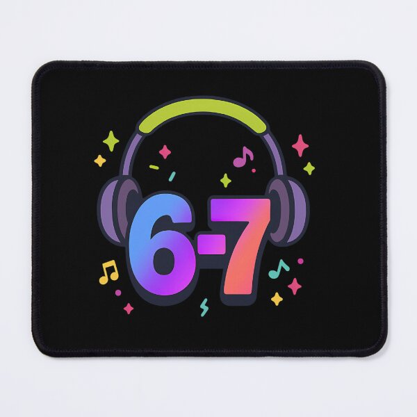 Item preview, 6-7 Viral Tiktok Meme Headphones Design designed and sold by AlishaFrances.