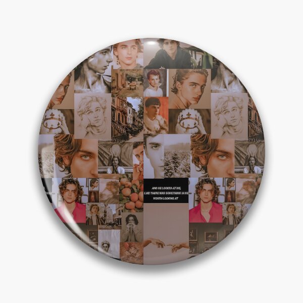 Item preview, Timothée Chalamet Collage – Vintage Aesthetic Art Moodboard designed and sold by Underhillboon.