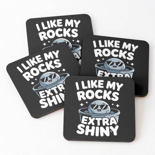 Item preview, Rock Tumbling I Like My Rocks Extra Shiny designed and sold by Blok45.